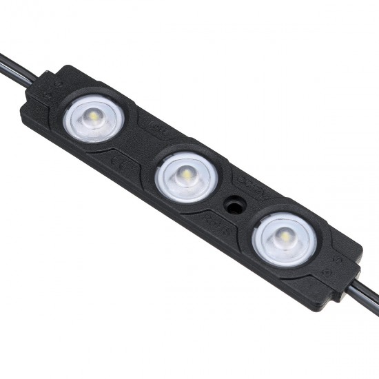 8PCS 24 LED Light Pod Kit Strip IP68 Waterproof White for 12V Car Garden Cabinet Lighting