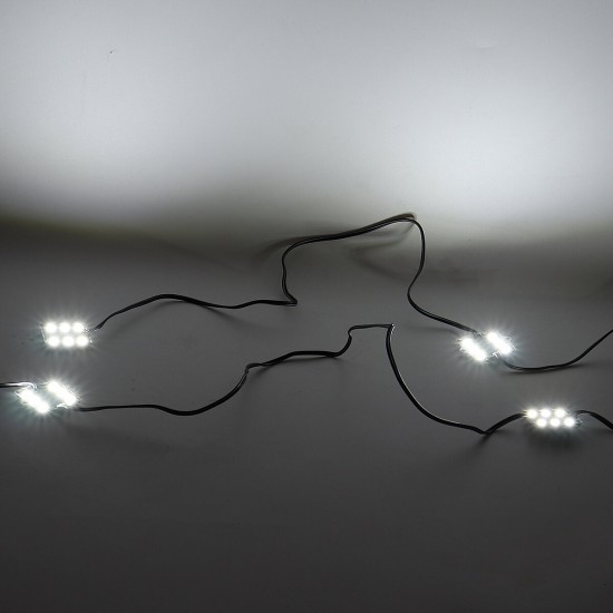8Pcs 60cm LED Truck Bed Decoration Dome Light DC 12V White Waterproof IP65 for Work Box Truck 8Pcs 60cm LED Truck Bed Decoration Dome Light DC 12V White Waterproof IP65 for Work Box Truck