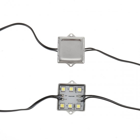 8Pcs 60cm LED Truck Bed Decoration Dome Light DC 12V White Waterproof IP65 for Work Box Truck