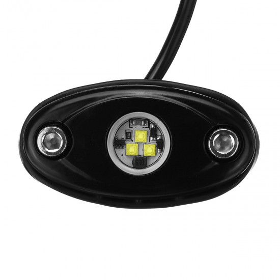 8Pcs LED Deck Bottom Lights Atmosphere Decoration Lamps Offroad Car Truck Boat Camper SUV 6000K Waterproof 8Pcs LED Deck Bottom Lights Atmosphere Decoration Lamps Offroad Car Truck Boat Camper SUV 6000K Waterproof