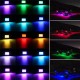 8Pcs RGB LED Under Body Lights Lamp bluetooth Wireless Control for Offroad Truck Boat DC 12V
