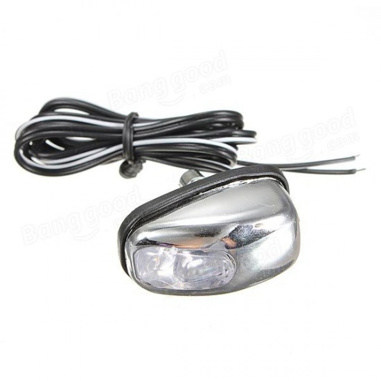 Chrome LED Light Lamp Wind Shield Jet Spray Nozzle Wiper Washer Eyes Chrome LED Light Lamp Wind Shield Jet Spray Nozzle Wiper Washer Eyes