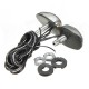 Chrome LED Light Lamp Wind Shield Jet Spray Nozzle Wiper Washer Eyes Chrome LED Light Lamp Wind Shield Jet Spray Nozzle Wiper Washer Eyes