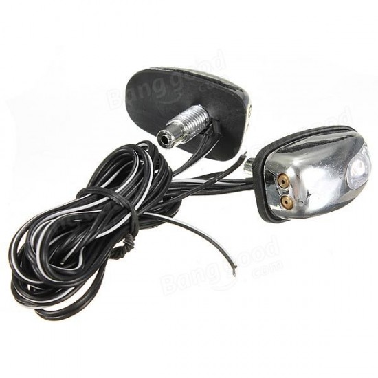 Chrome LED Light Lamp Wind Shield Jet Spray Nozzle Wiper Washer Eyes Chrome LED Light Lamp Wind Shield Jet Spray Nozzle Wiper Washer Eyes