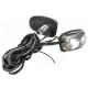 Chrome LED Light Lamp Wind Shield Jet Spray Nozzle Wiper Washer Eyes Chrome LED Light Lamp Wind Shield Jet Spray Nozzle Wiper Washer Eyes