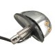 Chrome LED Light Lamp Wind Shield Jet Spray Nozzle Wiper Washer Eyes Chrome LED Light Lamp Wind Shield Jet Spray Nozzle Wiper Washer Eyes