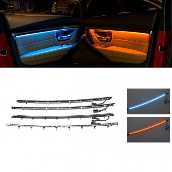 Illuminated LED Interior Car Door Atmosphere Light Decoration Ambient Lamp Set For BMW F30 F31 Illuminated LED Interior Car Door Atmosphere Light Decoration Ambient Lamp Set For BMW F30 F31