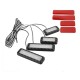 LED Car Atmosphere Lamp Kit Sound Control Interior Ambient Light Decoration LED Car Atmosphere Lamp Kit Sound Control Interior Ambient Light Decoration