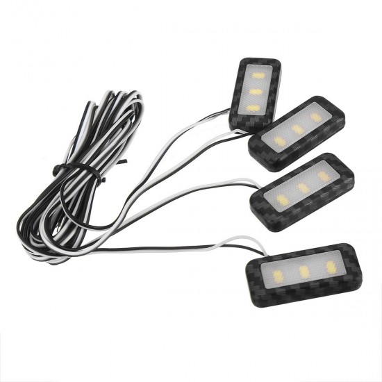 LED Car Atmosphere Lamp Kit Sound Control Interior Ambient Light Decoration LED Car Atmosphere Lamp Kit Sound Control Interior Ambient Light Decoration