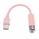 LED Car Interior Atmosphere Ceiling Night Star Lights Flexible Pipe Roof Decoration Lamp USB Port Pink LED Car Interior Atmosphere Ceiling Night Star Lights Flexible Pipe Roof Decoration Lamp USB Port Pink
