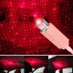 LED Car Interior Atmosphere Ceiling Night Star Lights Flexible Pipe Roof Decoration Lamp USB Port Red Light
