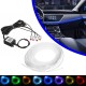 LED Car Interior Decoration Lights Floor Atmosphere Light Strip Phone App Control Colorful RGB