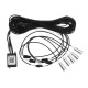 LED Car Interior Floor Lights Strip RGB 6M EL Optical Fiber Decoration Strip Light Lamp bluetooth App Control LED Car Interior Floor Lights Strip RGB 6M EL Optical Fiber Decoration Strip Light Lamp bluetooth App Control