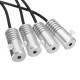 RGB LED Car Interior Atmosphere Lamp Optical Fiber Neon EL Strip Light Kit Phone APP Remote Control Sound Active RGB LED Car Interior Atmosphere Lamp Optical Fiber Neon EL Strip Light Kit Phone APP Remote Control Sound Active