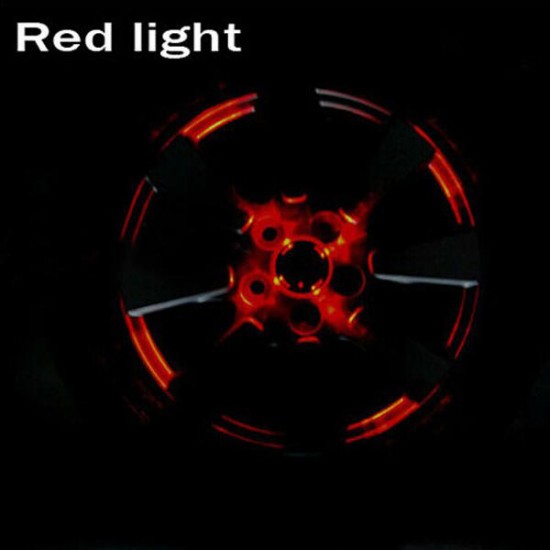 Solar Energy Car Wheel Light Colorful Car LED Wheel Solar Light