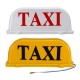 Universal 26cm TAXI Cab Sign Car Magnetic Lamp Roof Top Topper Light Waterproof Yellow