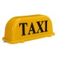 Universal 26cm TAXI Cab Sign Car Magnetic Lamp Roof Top Topper Light Waterproof Yellow