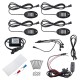 Universal 4Pcs bluetooth RGB LED Lights IP67 Waterproof Floor Am[w12V 14W 1120LM Phone APP Control Universal 4Pcs bluetooth RGB LED Lights IP67 Waterproof Floor Am[w12V 14W 1120LM Phone APP Control