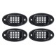 Universal 4Pcs bluetooth RGB LED Lights IP67 Waterproof Floor Am[w12V 14W 1120LM Phone APP Control Universal 4Pcs bluetooth RGB LED Lights IP67 Waterproof Floor Am[w12V 14W 1120LM Phone APP Control
