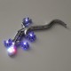 Wall Gecko Solar LED Warning Strobe Flashing Decoration Light Car Sticker Decal Wall Gecko Solar LED Warning Strobe Flashing Decoration Light Car Sticker Decal