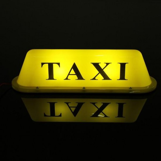 Waterproof 12V Taxi Car Roof Top Cab LED Sign Light Lamp Magnetic Base with Car Lighter Plug Waterproof 12V Taxi Car Roof Top Cab LED Sign Light Lamp Magnetic Base with Car Lighter Plug