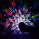 Wireless bluetooth Crystal Magic Ball Speaker Colorful Rotating Stage RGB LED Projector Light 1500mah for KTV Dance Bar
