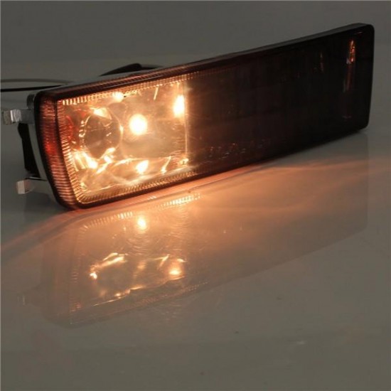 12V 21W Front Smoked Lens Fog Light Corner Signal Light for VW Golf Jetta Mk3