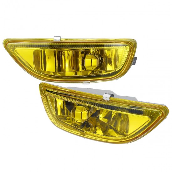 12V Car Front Bumper Fog Lights Yellow Driving Lamp for Toyota Corolla 2001 2002
