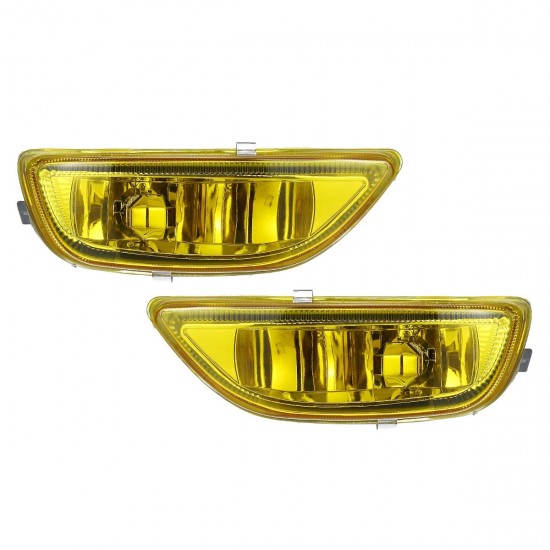 12V Car Front Bumper Fog Lights Yellow Driving Lamp for Toyota Corolla 2001 2002