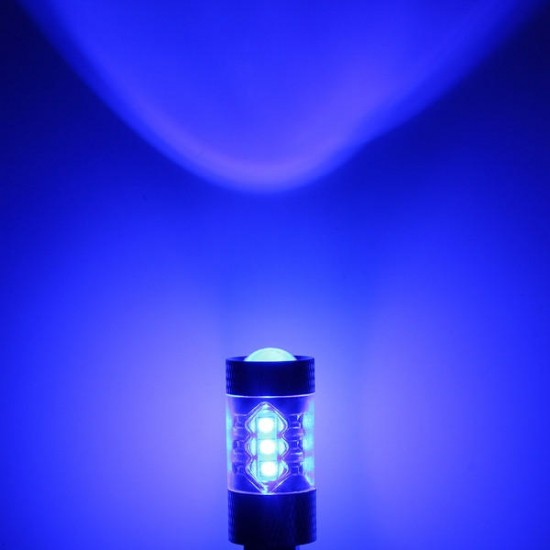 16W 800LM 9005 9006 H1 H3 H4 H7 H11 LED Fog Light Bulb Blue