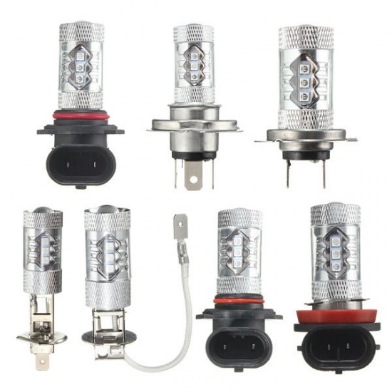 16W 800LM 9005 9006 H1 H3 H4 H7 H11 LED Fog Light Bulb Blue 16W 800LM 9005 9006 H1 H3 H4 H7 H11 LED Fog Light Bulb Blue