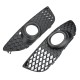 2Pcs Car ABS Front Bumper Fog Light Grille Covers Black For Mitsubishi Lancer 2008-2014 2Pcs Car ABS Front Bumper Fog Light Grille Covers Black For Mitsubishi Lancer 2008-2014