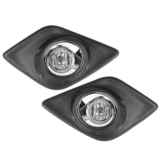 2Pcs Car Front Bumper Fog Light Lamps With Harness Wiring For Toyota Hilux Revo M70 M80 2015-2018 2Pcs Car Front Bumper Fog Light Lamps With Harness Wiring For Toyota Hilux Revo M70 M80 2015-2018