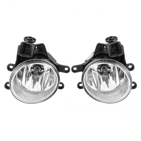 2Pcs Car Front Bumper Fog Light Lamps With Harness Wiring For Toyota Hilux Revo M70 M80 2015-2018