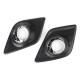 2Pcs Car Front Bumper Fog Light Lamps With Harness Wiring For Toyota Hilux Revo M70 M80 2015-2018 2Pcs Car Front Bumper Fog Light Lamps With Harness Wiring For Toyota Hilux Revo M70 M80 2015-2018
