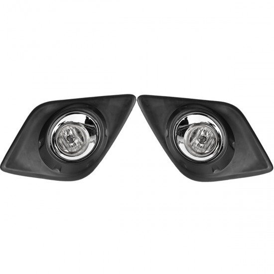 2Pcs Car Front Bumper Fog Light Lamps With Harness Wiring For Toyota Hilux Revo M70 M80 2015-2018 2Pcs Car Front Bumper Fog Light Lamps With Harness Wiring For Toyota Hilux Revo M70 M80 2015-2018