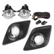 2Pcs Car Front Bumper Fog Light Lamps With Harness Wiring For Toyota Hilux Revo M70 M80 2015-2018 2Pcs Car Front Bumper Fog Light Lamps With Harness Wiring For Toyota Hilux Revo M70 M80 2015-2018