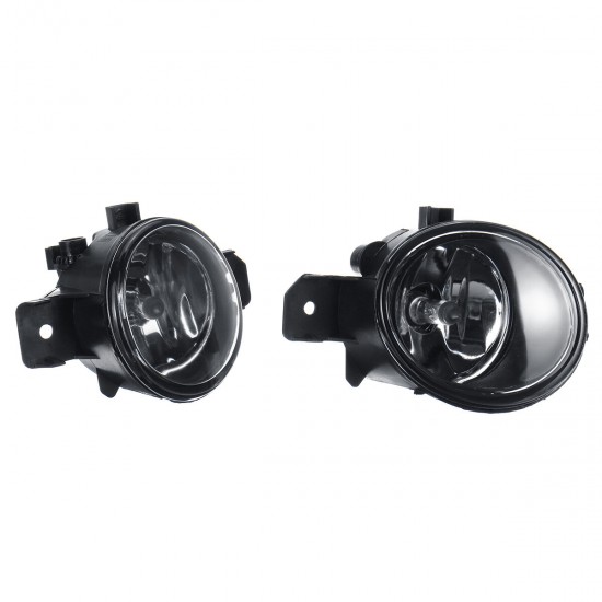 2Pcs Car Front Bumper Fog Lights Lamps With Chrome Covers Kit For Nissan Altima 2013-2015