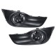 2Pcs Car Front Bumper Fog Lights Lamps With Chrome Covers Kit For Nissan Altima 2013-2015 2Pcs Car Front Bumper Fog Lights Lamps With Chrome Covers Kit For Nissan Altima 2013-2015