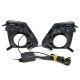 2Pcs Car Front LED Fog Lamps Day Running Lights DRL Frames For Toyota Carolla 2011-2013 2Pcs Car Front LED Fog Lamps Day Running Lights DRL Frames For Toyota Carolla 2011-2013