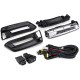 2Pcs Car LED Front Bumper Fog Lights Lamps Bezel Harness With Light Covers For Honda Accord Sedan 2018+ 2Pcs Car LED Front Bumper Fog Lights Lamps Bezel Harness With Light Covers For Honda Accord Sedan 2018+