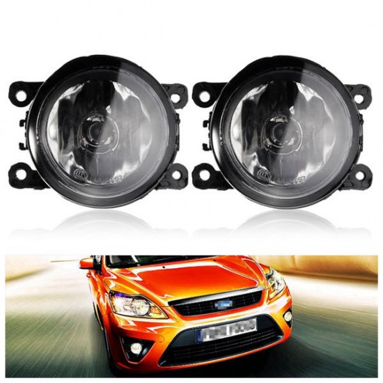 2X Amber Yellow Auto Fog Light Lamps for 2007-2014 Ford Focus W/ H11 55W Bulbs