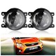 2X Amber Yellow Auto Fog Light Lamps for 2007-2014 Ford Focus W/ H11 55W Bulbs 2X Amber Yellow Auto Fog Light Lamps for 2007-2014 Ford Focus W/ H11 55W Bulbs