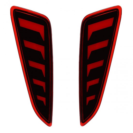 2pcs 12V LED Rear Car Fog Lights DRL Bumper Lamps For Toyota CHR C-HR 2016-2018 2pcs 12V LED Rear Car Fog Lights DRL Bumper Lamps For Toyota CHR C-HR 2016-2018