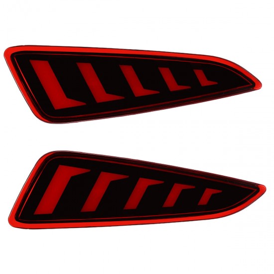 2pcs 12V LED Rear Car Fog Lights DRL Bumper Lamps For Toyota CHR C-HR 2016-2018 2pcs 12V LED Rear Car Fog Lights DRL Bumper Lamps For Toyota CHR C-HR 2016-2018