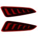 2pcs 12V LED Rear Car Fog Lights DRL Bumper Lamps For Toyota CHR C-HR 2016-2018 2pcs 12V LED Rear Car Fog Lights DRL Bumper Lamps For Toyota CHR C-HR 2016-2018