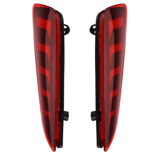 2pcs 12V LED Rear Car Fog Lights DRL Bumper Lamps For Toyota CHR C-HR 2016-2018 2pcs 12V LED Rear Car Fog Lights DRL Bumper Lamps For Toyota CHR C-HR 2016-2018
