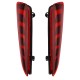 2pcs 12V LED Rear Car Fog Lights DRL Bumper Lamps For Toyota CHR C-HR 2016-2018 2pcs 12V LED Rear Car Fog Lights DRL Bumper Lamps For Toyota CHR C-HR 2016-2018