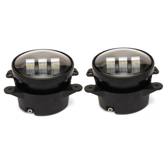 2pcs 4inch 30W 6500K 144LM LED Fog Lights for Jeep Wrangler JK Dodge Magnum Chrysler Cruiser 2pcs 4inch 30W 6500K 144LM LED Fog Lights for Jeep Wrangler JK Dodge Magnum Chrysler Cruiser