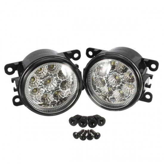 2pcs H11 55W 6000K LED Front Fog Lamp Daytime Running Light For Honda Ford Focus Subaru 2pcs H11 55W 6000K LED Front Fog Lamp Daytime Running Light For Honda Ford Focus Subaru
